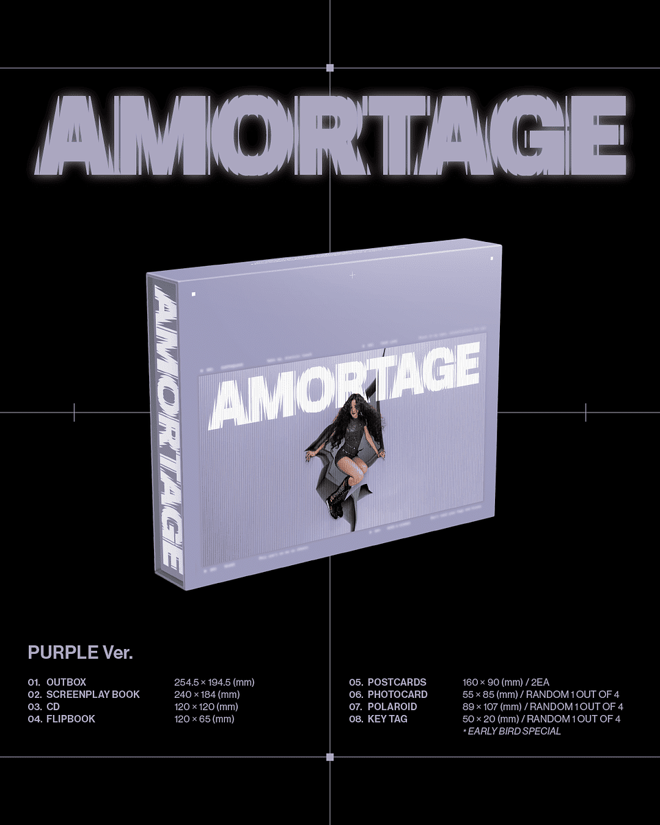 JISOO (BLACKPINK) – AMORTAGE EXCLUSIVE EDITION 1