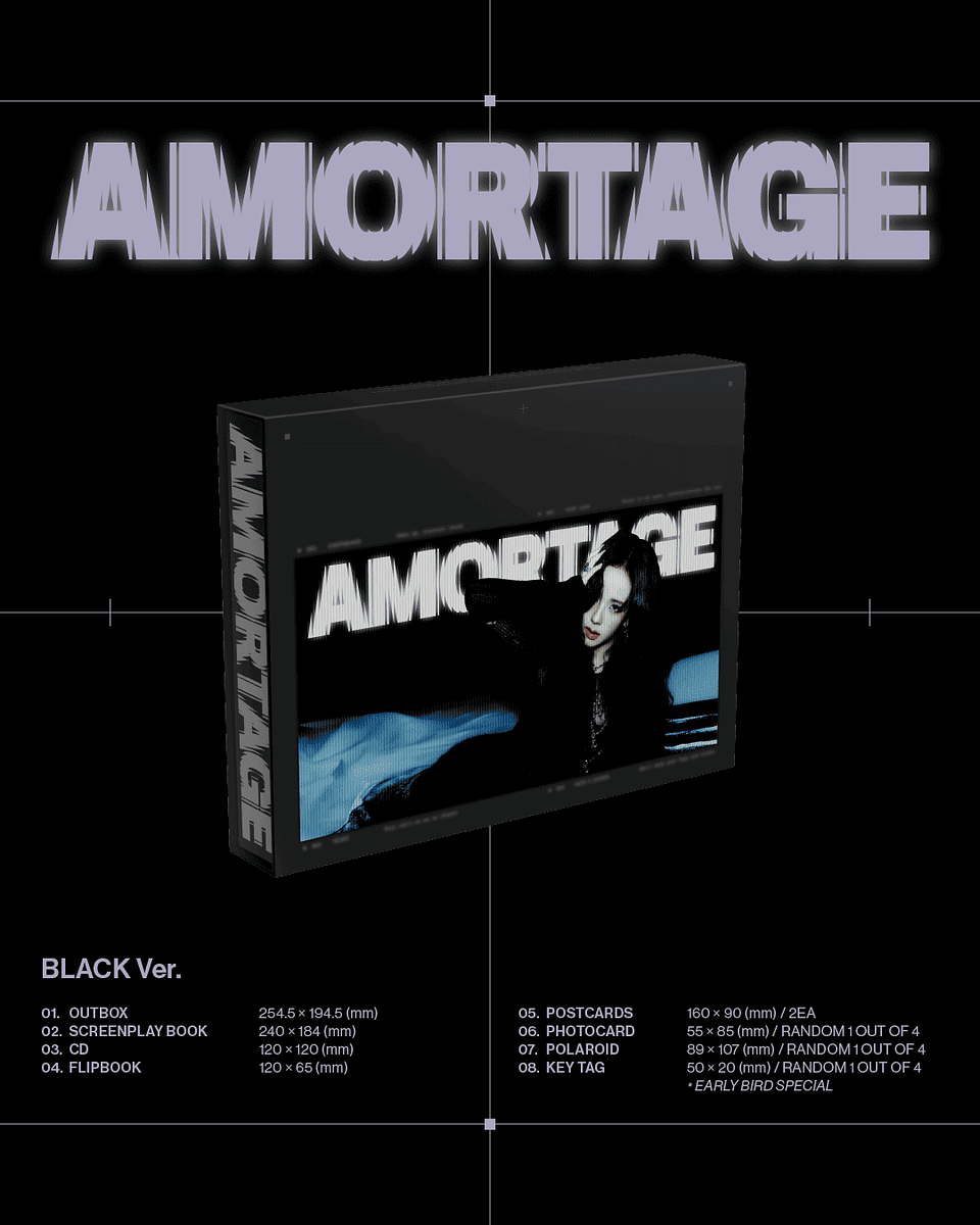 JISOO (BLACKPINK) – AMORTAGE EXCLUSIVE EDITION 2