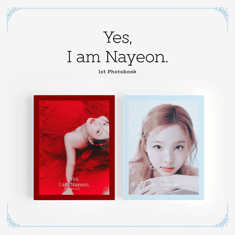 TWICE Yes, I am Nayeon. 1st Photobook