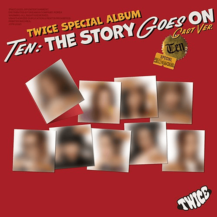 TWICE – TEN: The Story Goes On (Cast Ver.) 1