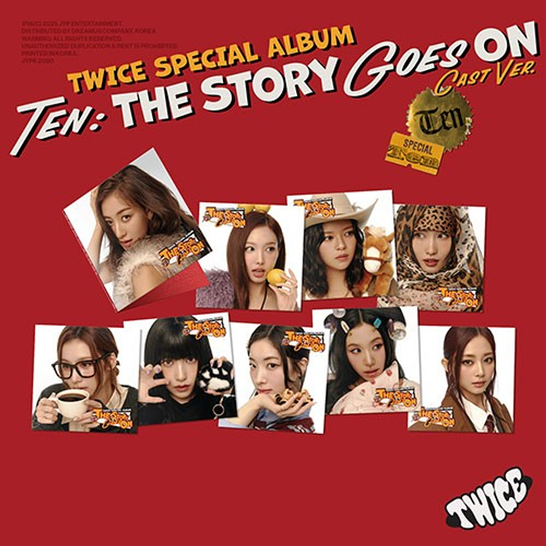 TWICE – TEN: The Story Goes On (Cast Ver.) 1