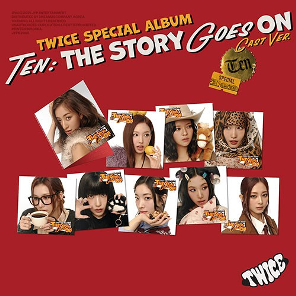 TWICE – TEN: The Story Goes On (Cast Ver.) 1