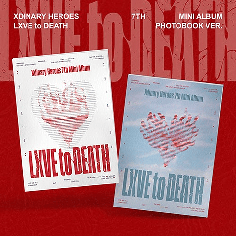 Xdinary-Heroes – LXVE to DEATH (PHOTOBOOK ver.)