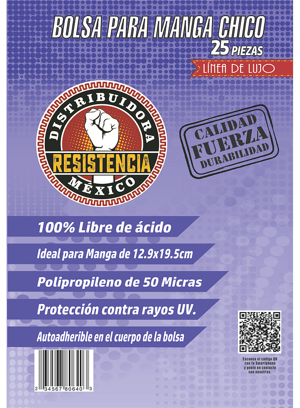 Bolsa Para Manga Chico 