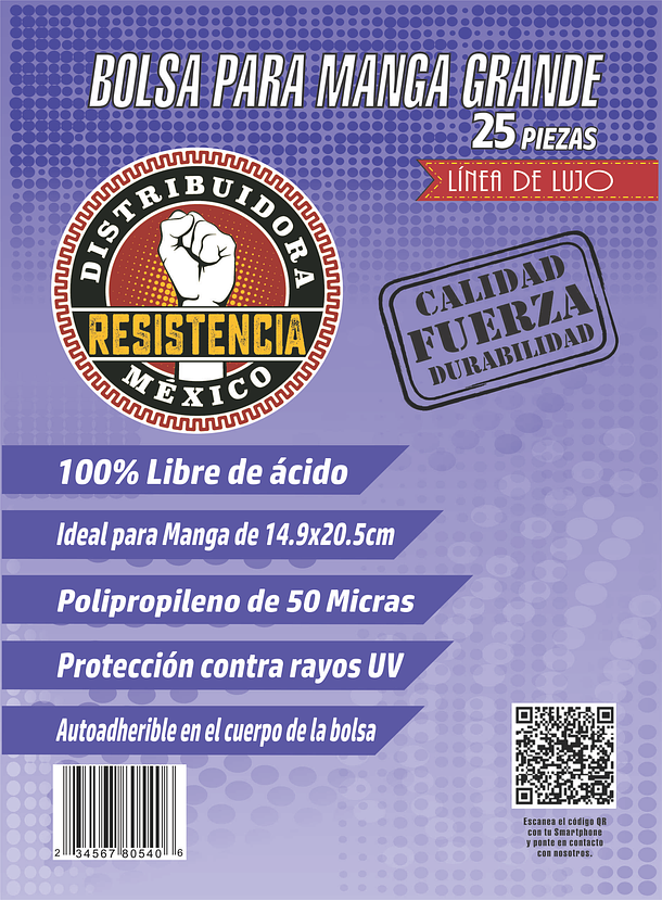 Bolsa Para Manga Grande 