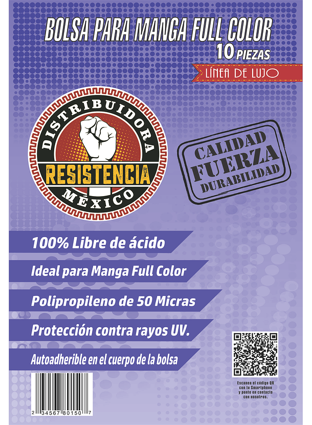 Bolsa Para Manga Full Color 