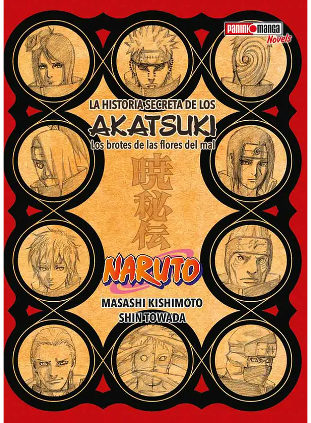 Naruto La Historia Secreta De Los Akatsuki Novela 