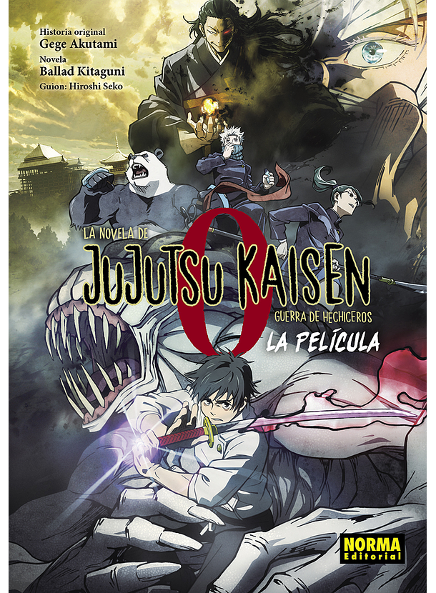 Jujutsu Kaisen 0: La Novela De La Pelicula 