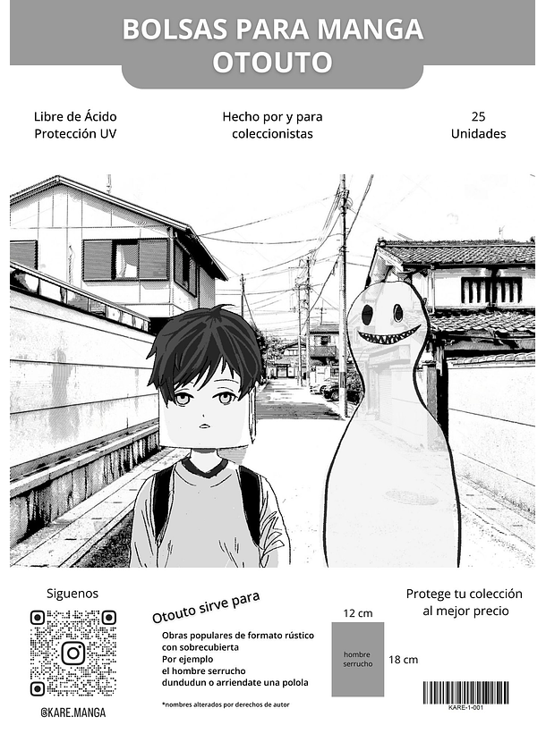 Bolsa Para Manga Outouto 