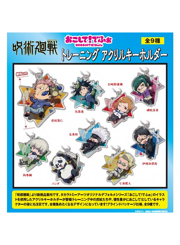 Sobre Llavero Acrilico Jujutsu Kaisen V01 