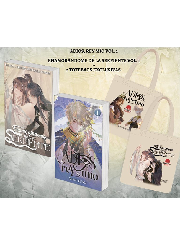 Adios Rey Mio 01 Y Enamorandome De La Serpiente 01 (Pack) 