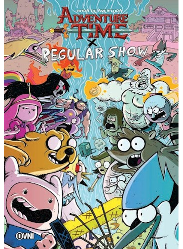 Hora De Aventura x Regular Show 