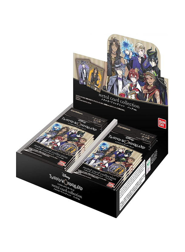Booster Cartas Twisted Wonderland V01 Carddass 
