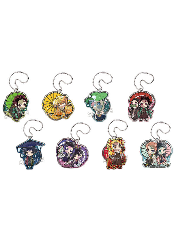 Sobre Llavero Acrilico Kimetsu No Yaiba V03 