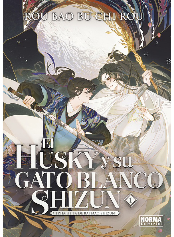 El Husky y Su Gato Blanco 01 