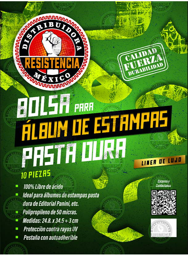 Bolsa Para Álbum De Estampas Pasta Dura 