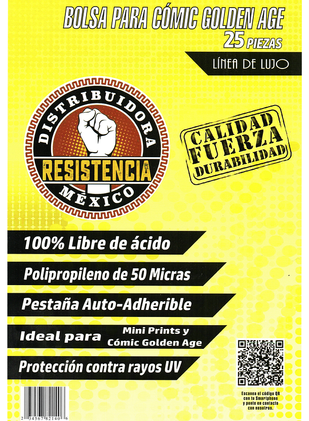 Bolsa Para Comic Golden Age 