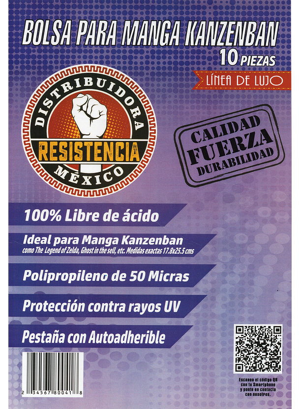 Bolsa Para Manga Kanzenban 