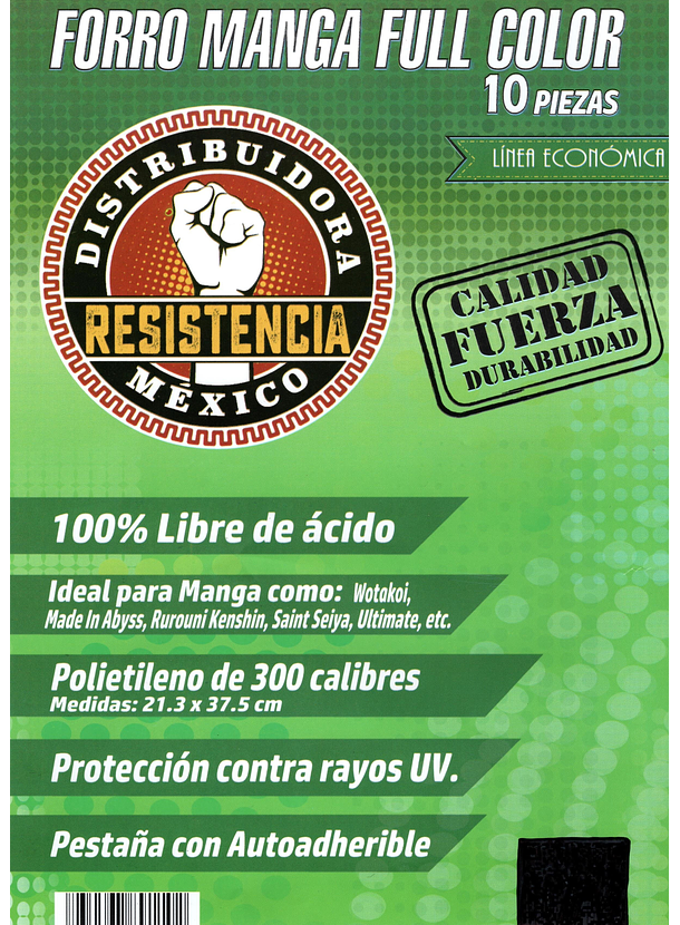 Forro Manga Full Color 