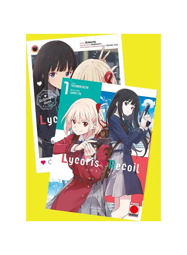 Lycoris Recoil 1 + Lycoris Recoil: Ordinary Days 