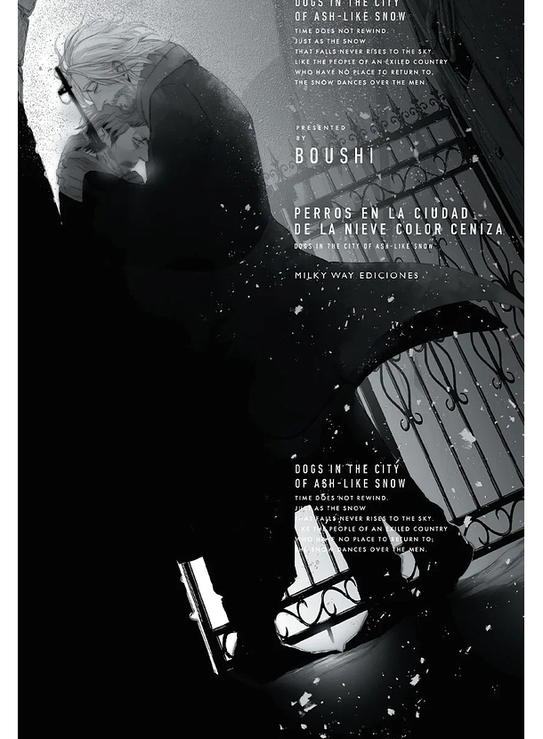 Perros en la ciudad de la Nieve Color Ceniza 