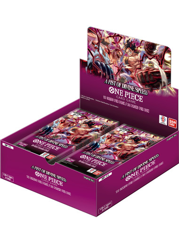 One Piece - A Fist Of Divine Speed OP11 (Booster Box) 