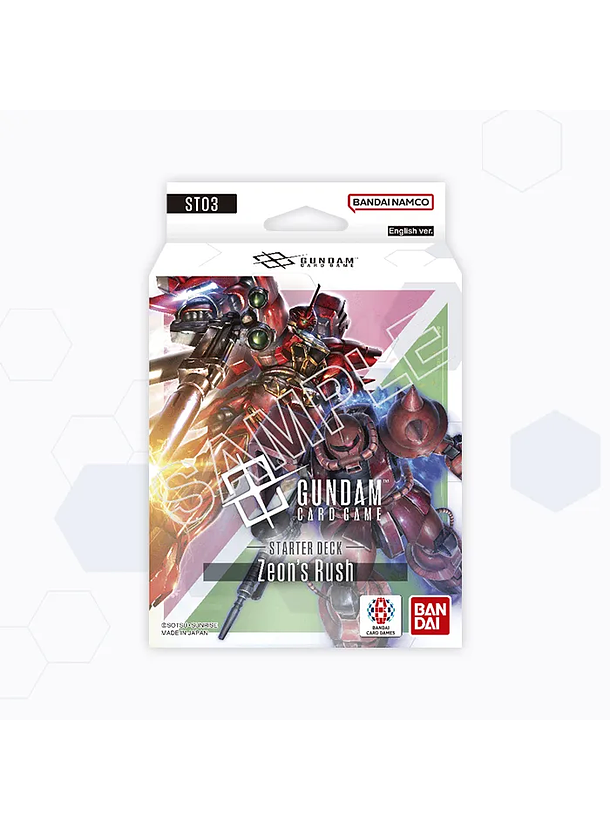 Starter Deck Zeon´s Rush (ST03) 