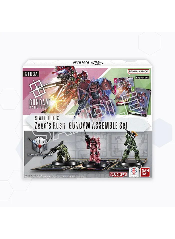 Assemble Starter Deck Zeon´s Rush (ST03A) 