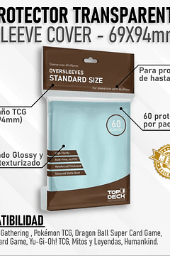 Cubre Protectores | TOPDECK Standard 69x94mm