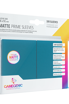 GG BGG Sleeves Matte Prime Sleeves - Blue (100) 66x91mm