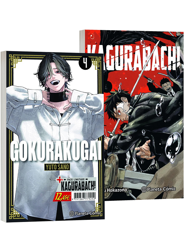 Gokurakugai 04 + Kagurabachi 01 (Pack Especial) 