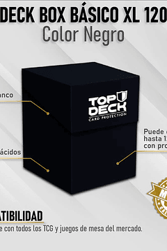 Portamazos Esencial | TOPDECK XL 120 Negro