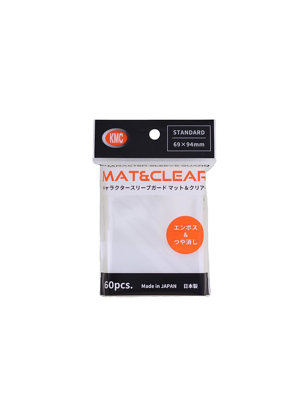 KMC - Oversleeves Mat & Clear  