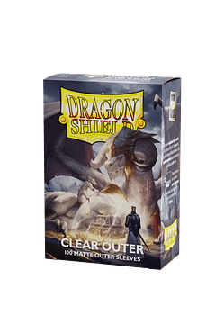 Dragon Shield - Outer Sleeves - Matte - Clear