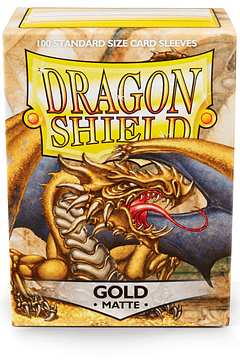 Sleeves Standar Size Matte 100 - Gold