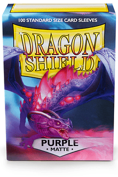 Sleeves Standar Size Matte 100 - Purple