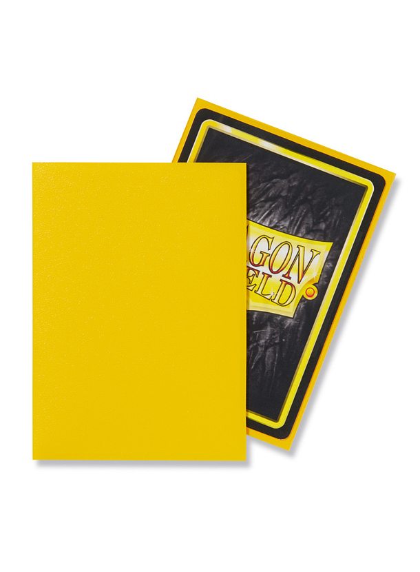 Sleeves Standar Size Matte 100 -Yellow 2