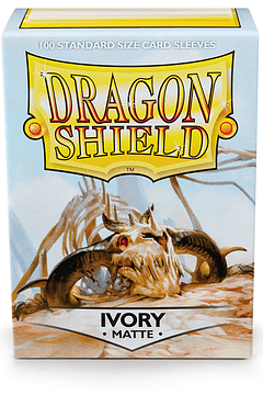 Sleeves Standar Size Matte 100 -Ivory