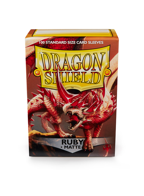 Sleeves Standar Size Matte 100 - Ruby 1