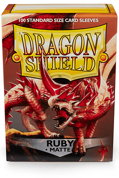 Sleeves Standar Size Matte 100 - Ruby