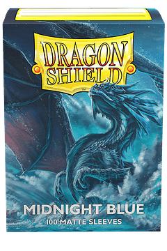 Sleeves Standar Size Matte 100 - Midnight Blue