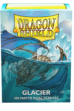 Sleeves Standar Size Matte Dual 100 - Glacier