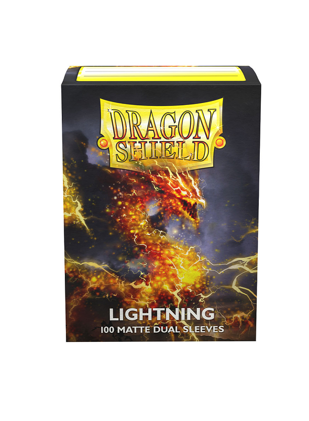 Sleeves Standar Size Matte Dual 100 - Lightning 1
