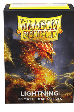 Sleeves Standar Size Matte Dual 100 - Lightning