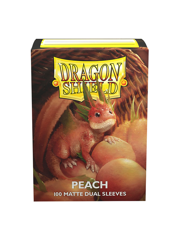 Sleeves Standar Size Matte Dual 100 - Peach 1