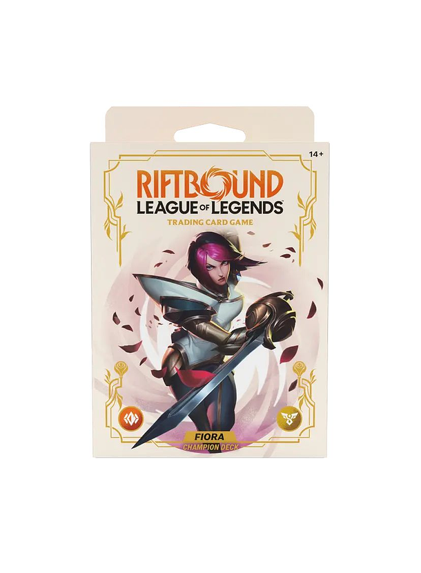 Riftbound Tcg Spiritforged Champion Deck Fiora 