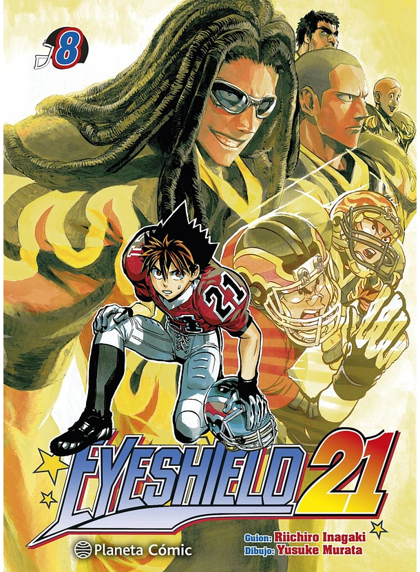 Eyeshield 21  (3 en 1) 08 