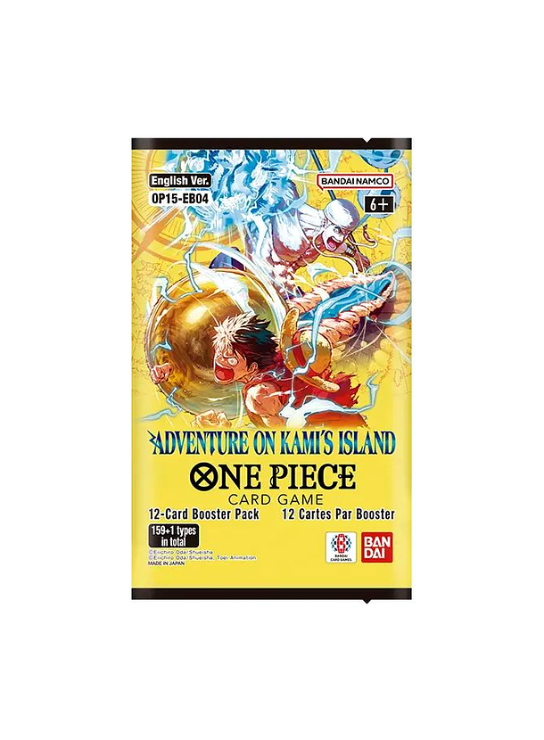 One Piece - Adventure on Kami’s Island OP15-EB04 Sobre 