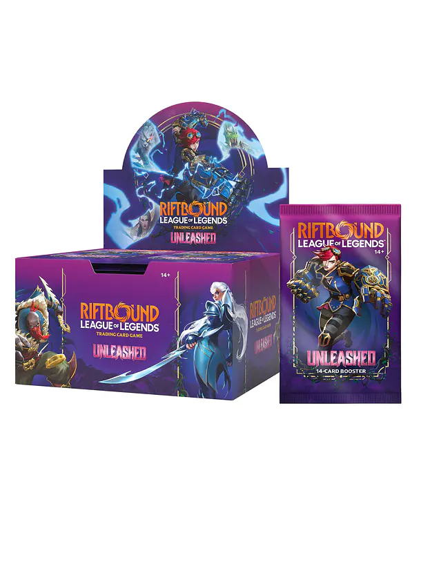 PREVENTA Riftbound Tcg Set 03 - Unleashed (Booster Box) 