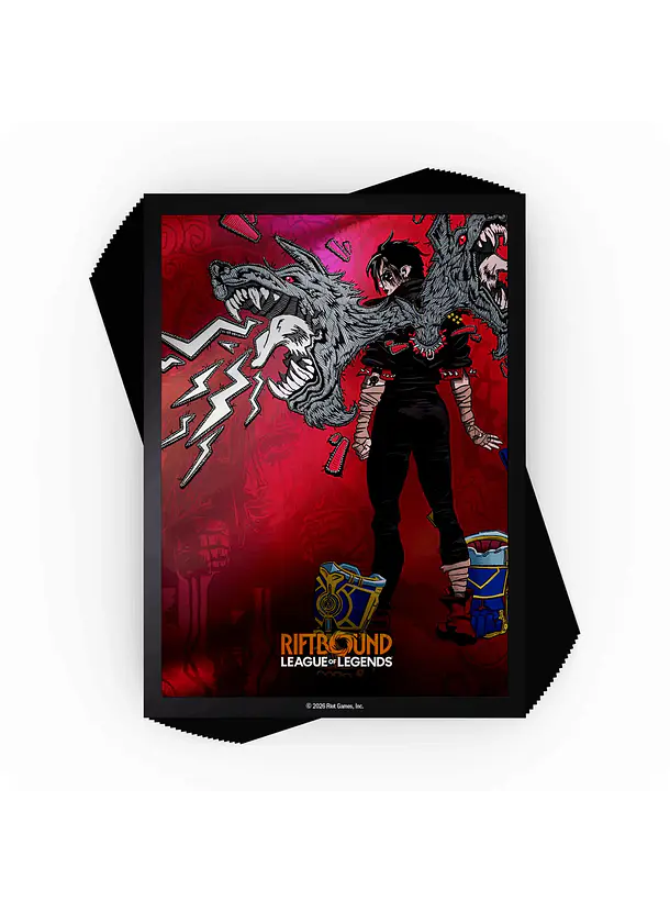 Riftbound Official Sleeves Vi Piltover Enforcer  